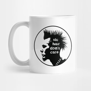 Ski Hair Circle Mug